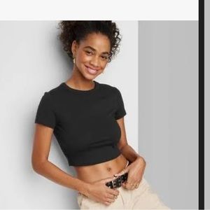 While Fable Brand crop top